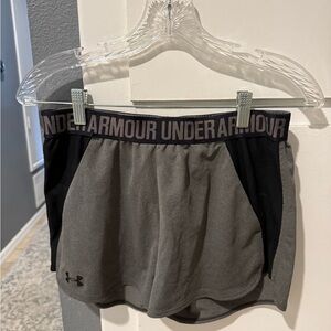 Under Armour Gray HeatGear Shorts